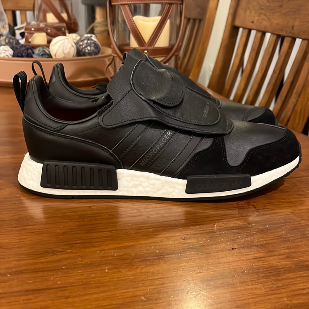 Adidas Micropacer X R1 Shoes Sneakers black EE3625 Never Made Pack Mens Sizes - Picture 3 of 16